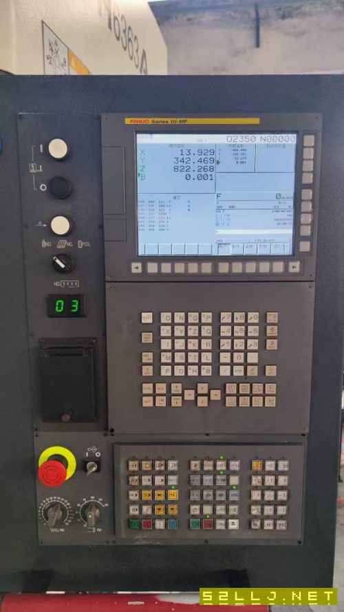普什寧江630雙工位臥加、新機160多萬、發那科MF系統，.