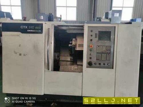 德瑪吉310車銑中心，發那克系統，8寸卡盤線規。