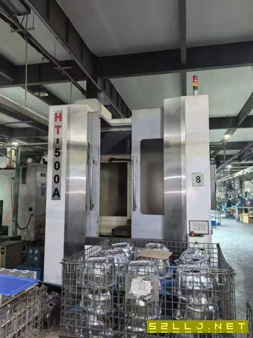 剛剛買下一臺臺灣崎發HT-500A雙工位臥加、發那科18-MB.