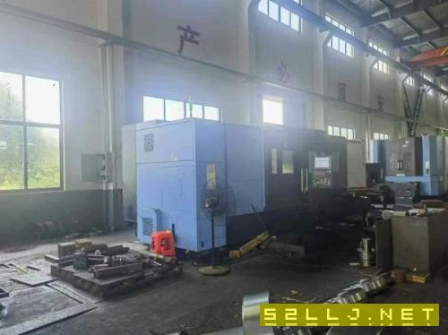 鹽城工廠剛剛拿下韓國原裝斗山PUMA800L數控車床，主軸.