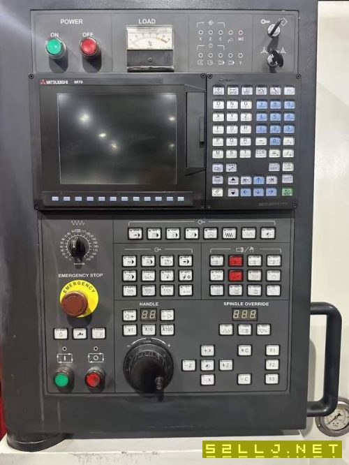 鼎豐360大型斜軌數控車床，三菱系統.12寸中空卡盤，A2.