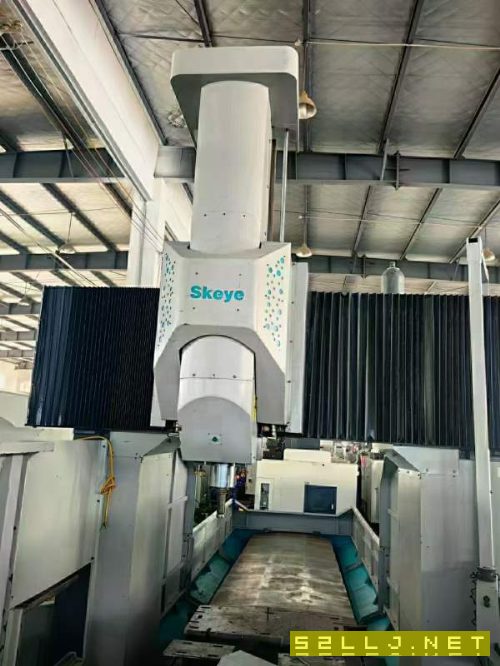柯業6022龍門加工中心工作臺:6000-1800門寬:2200.門高.