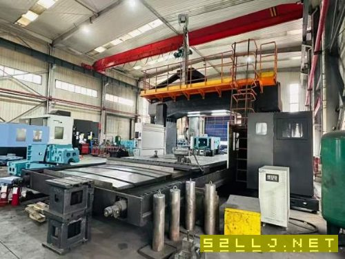剛剛訂貨一臺3.6x6米臺灣崴立龍門加工中心，2021年出.