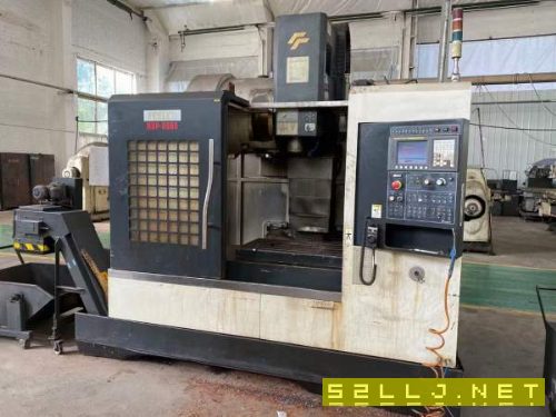 杭州友佳NBP800A立式加工中心，同款2臺三軸硬軌機，刀.