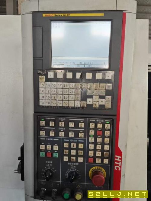2019年沈陽HTC3630數控斜軌車，發那克0i-TF系統，8寸.