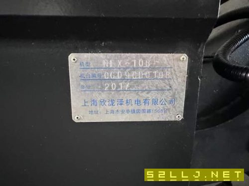 臺灣龍澤108刀塔車床發那科系統，雙軸滾柱線軌，8寸卡.
