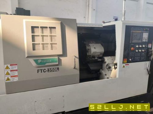 經(jīng)典友佳FTC-350L，8寸液壓卡盤，8工位刀塔，液壓尾座.