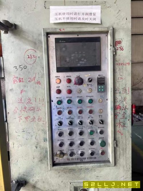 1600噸框架壓力機，安裝少用，2017年行程/1400，開口/.