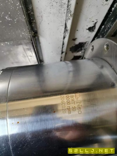 臺灣高峰500臥加，大功率電主軸BT50，1萬轉。三軸線軌.