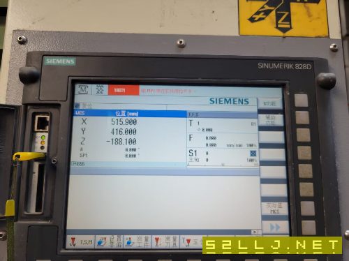 17年力勁TC510鉆攻機，加工中心，行程510420，主軸BT3.