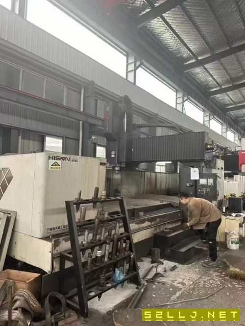 南通工廠在位海天3023龍門發科那系統兩一線硬導軌