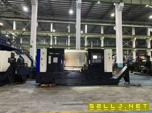 倉庫剛剛到貨韓國原裝進(jìn)口威亞L300LC數(shù)控車床，12寸卡.
