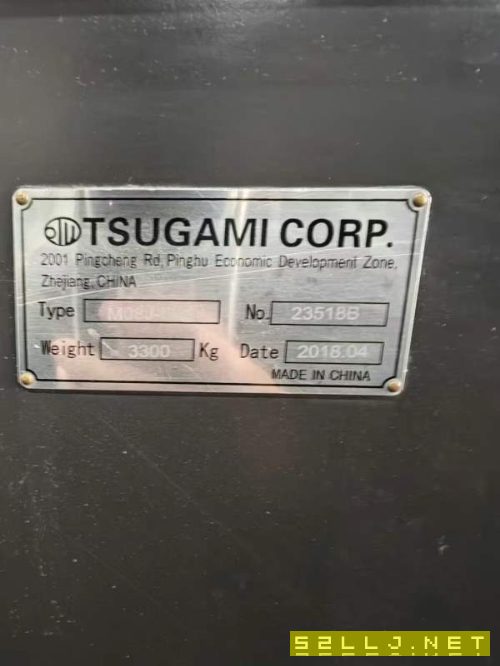 津上M08j數(shù)控車，8寸卡盤，8工位刀塔，帶排削機(jī)，2018.