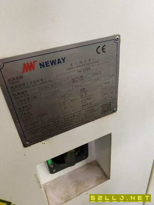 剛剛買下紐威PM1230數(shù)控龍門銑床，三軸行程X/Y/Z，320.