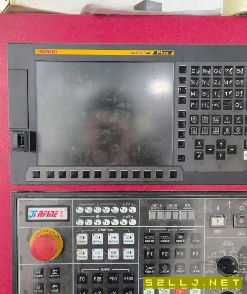 精品喬峰2218龍門加工中心，三滾柱導軌，發(fā)那科MF-Plu.