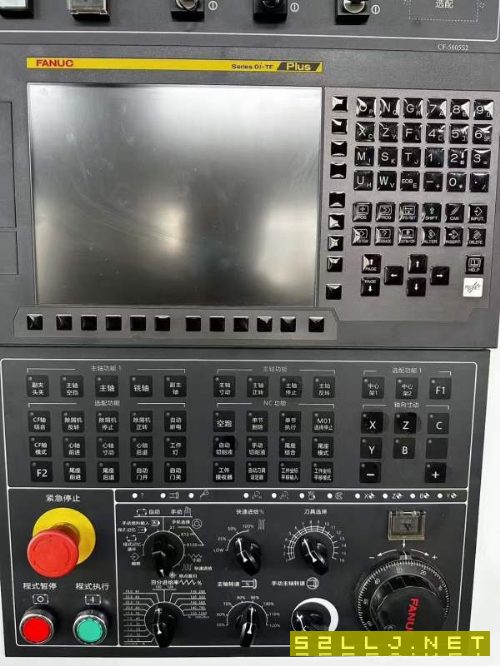 9.5新程泰GLS200數控車床，線軌機。加配10寸卡盤，對.