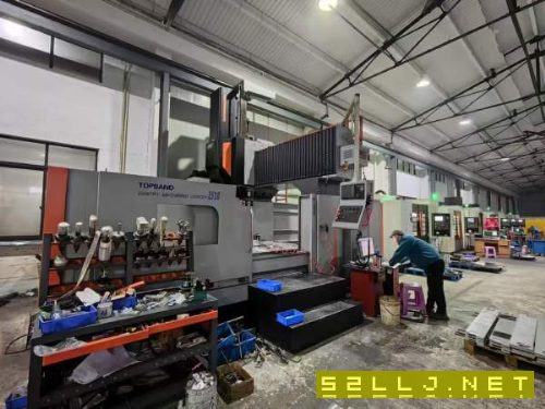 工廠在位出售:拓邦重型2518龍門加工中心，兩線一硬，.