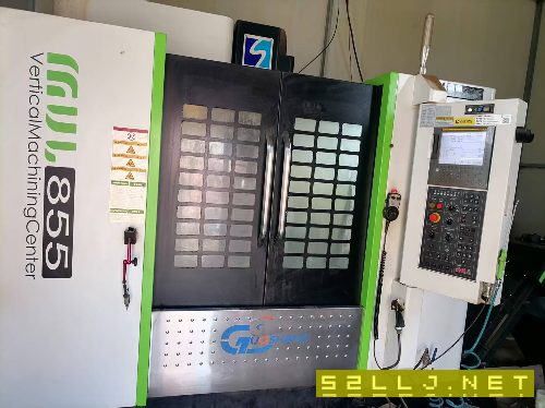 出售2019年國盛855立式加工中心，線規機，安裝少用。