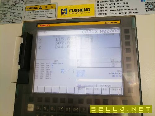 出售2019年國(guó)盛855立式加工中心，線規(guī)機(jī)，安裝少用。