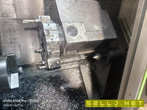 沈陽I5T5.2數控斜規刀塔機床一臺，8寸中空