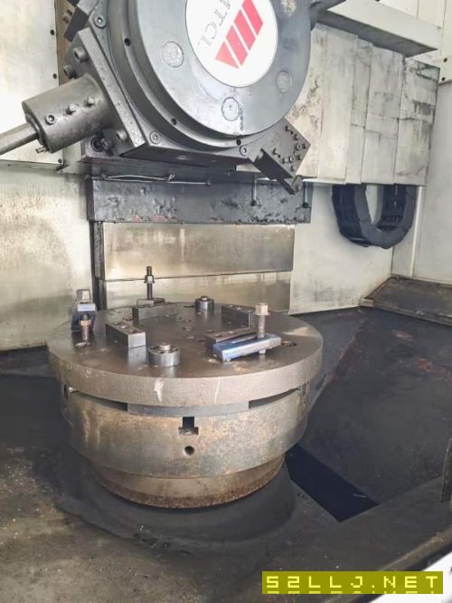 沈陽8080數控立車，帶齒輪箱，主軸電機45KW