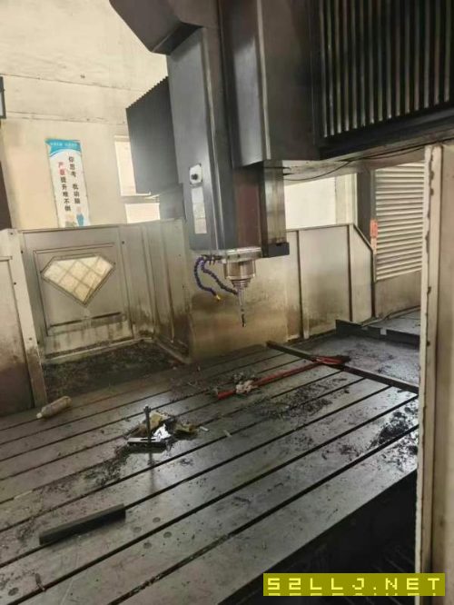 剛剛買下一臺海天4028數控龍門發那科MF系統兩線一硬Z.