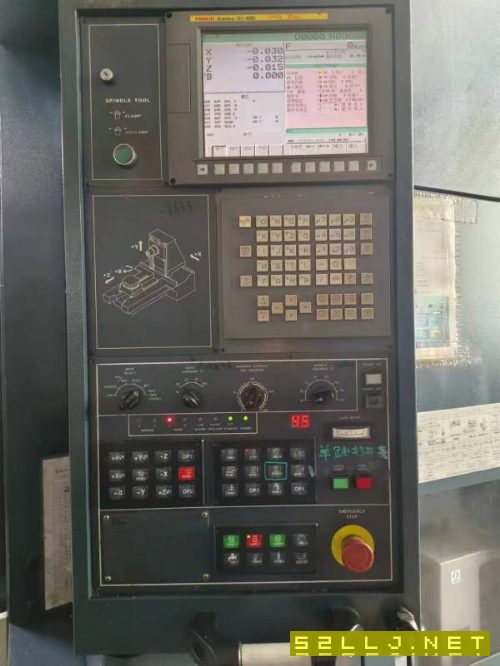 臺(tái)灣高峰500臥式加工中心大功率電主軸BT50，1萬轉(zhuǎn)。三.