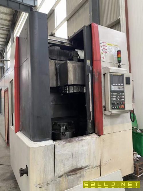 沈陽5060數(shù)控立車，發(fā)那科系統(tǒng)，適用于汽車零部件加工.