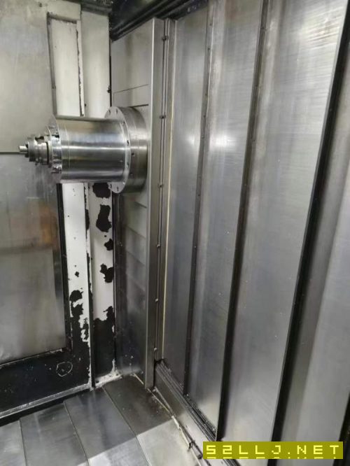臺灣高峰500臥式加工中心大功率電主軸BT50，1萬轉。三.