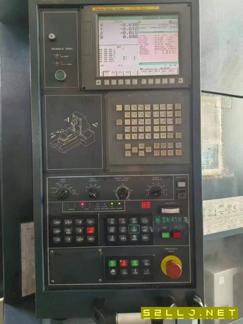 臺灣高峰500臥式加工中心大功率電主軸BT50，1萬轉(zhuǎn)。三.
