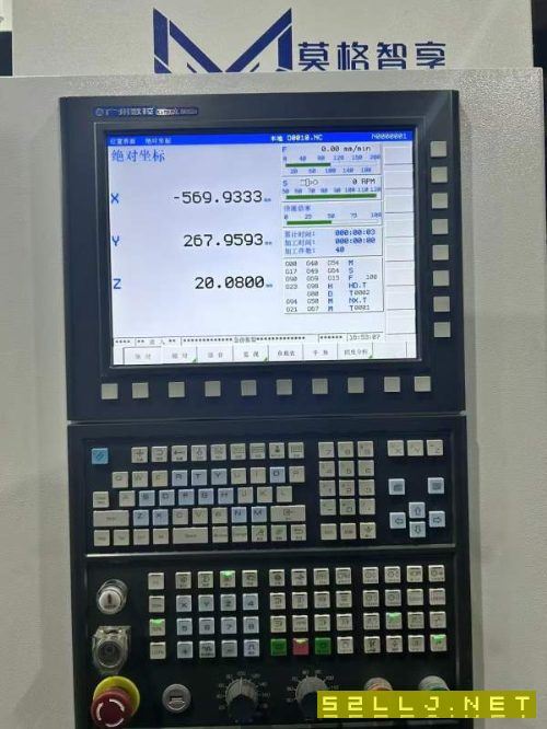 白菜價，2024年莫格1000立加、完美試機，廣數(shù)系統(tǒng)、三.