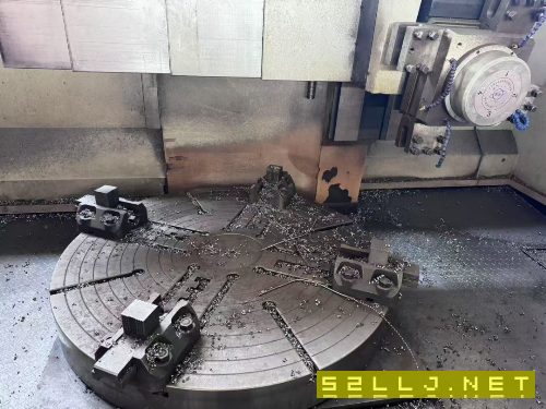 精品2019年大連鑫弘1.6米數控立車，卡盤1.4米，電動刀架，加工高度多少1米.