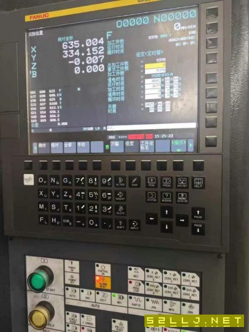 河南工廠剛買海天HUP80臥式加工中心，雙工作臺，