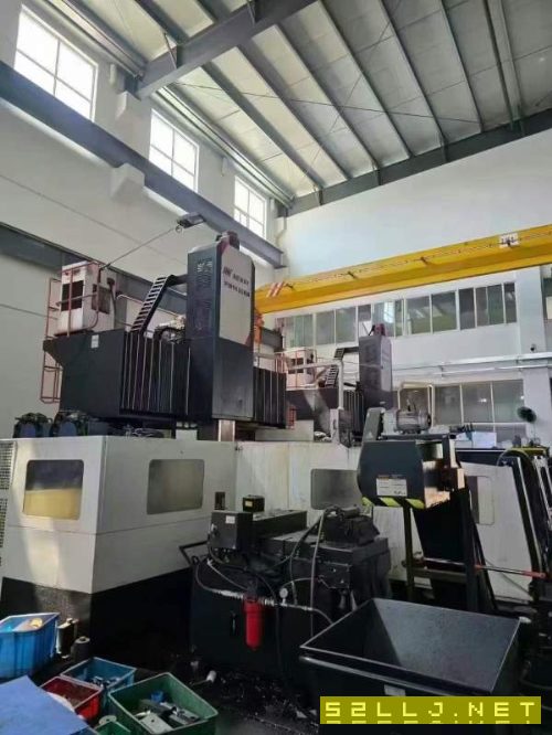 紐威3018數控龍門，滿配工作臺31.6米，門寬1.8米，方.