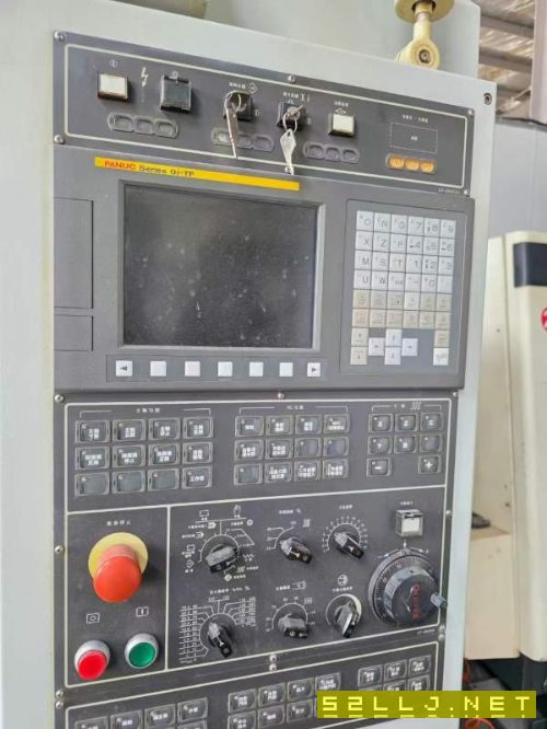 臺灣原裝程泰GV-500M數控立車，帶銑功能，發那科TF系.