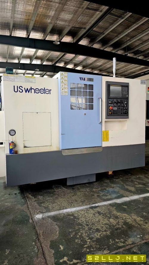 杭州惠勒LT-210，8寸卡盤主軸電機11/15KW，回轉(zhuǎn)直徑51.