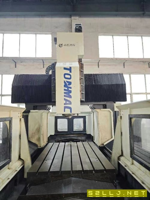 南通機床廠產2015數控龍門、工作臺2/1.25米、行程2200.