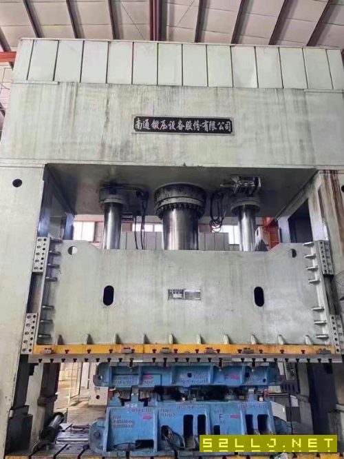 沈陽工廠二臺南通框架液壓機。需要的速度一臺1600噸，.