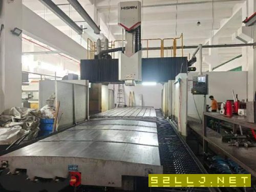 寧波工廠在位剛剛買下一臺海天GRU2840龍門加工中心發.