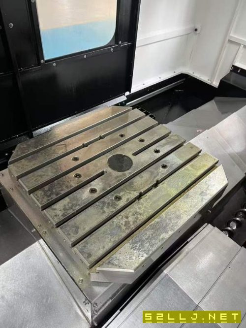 全新安裝未用喬峰JHT-800單臺臥式加工中心，三軸行程X.