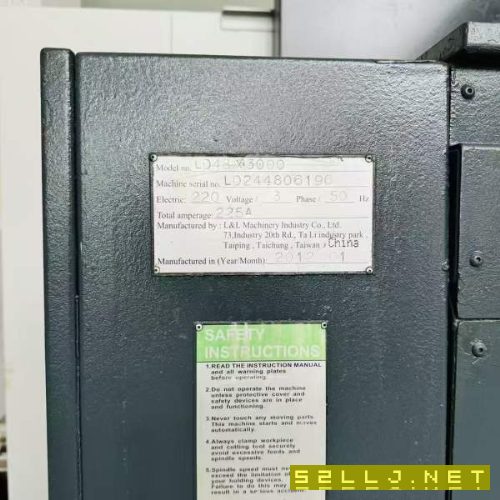 臺灣原裝永銓數控車床LD48x3000平軌數控車床，8工位伺.