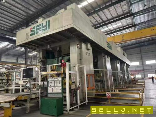 長沙工廠，在位，少用，臺灣協易產1000噸沖壓線5臺，1.