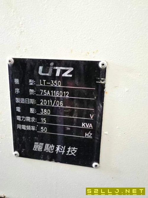 臺灣原裝麗馳LT-350斜軌數控車床.發那科TD系統.8寸中.