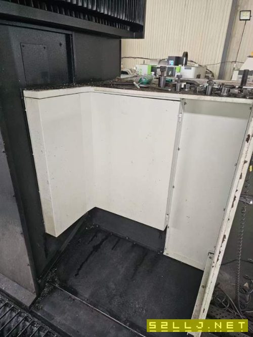 南通國盛3028龍門加工中心，2023年設備，帶全自動銑頭.