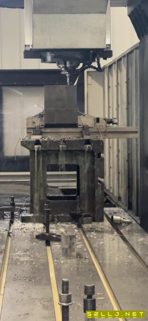 剛剛拿下工廠在位上海斌盛5027數控龍門、工作臺5000/2.