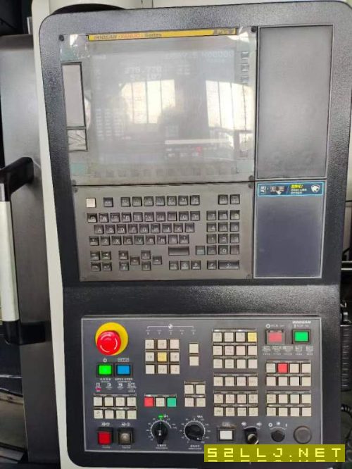 韓斗國山DNM4505加中工心發那科Plus系統三軸行程:8004.