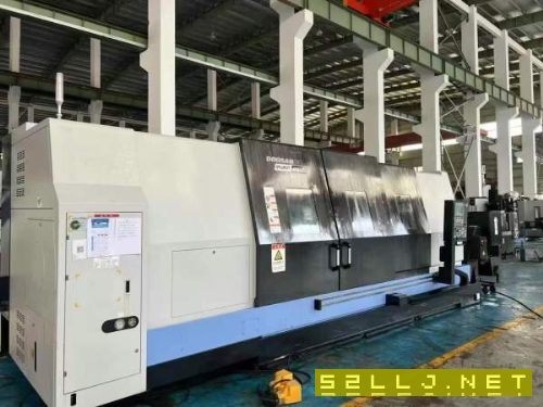 剛剛買下一臺9成新韓國原裝進口斗山PUMA600L數控車床.