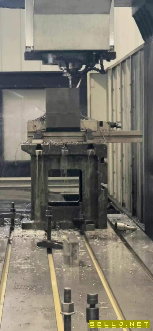 剛剛拿下工廠在位上海斌盛5027數控龍門、工作臺5000/2.