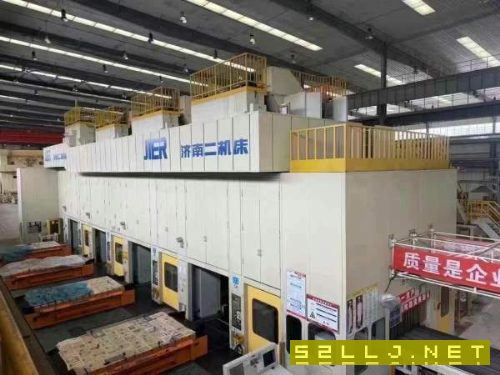 濟南二機4序7軸ABB全自動機械壓機沖壓線00，工作臺230.