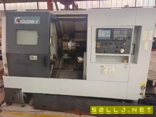 臺灣程泰GS2600MS車銑復合中心，雙主軸，主軸10寸卡盤.